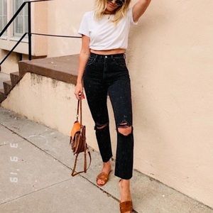 Abercrombie Mom Jean 26R